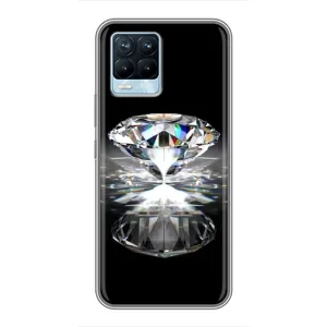 Чехол (Дорого -богато) на Realme 8 (Бриллиант)