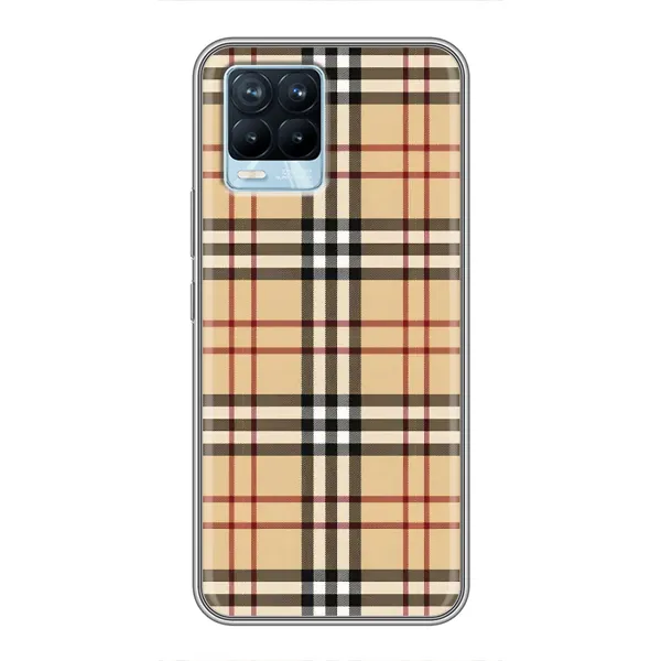 Чехол с рисунком «Burberry стиль» для Realme 8 Чехол с рисунком «Burberry стиль» для Realme 8