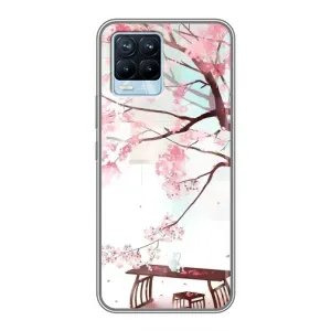 Чехол с принтом САКУРЫ на Realme 8 (Чайная церемония)