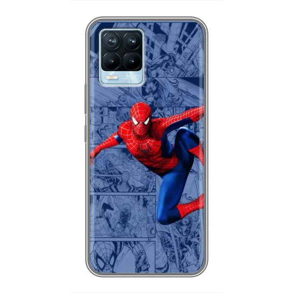 Чехол с рисунком «Человек Паук» для Realme 8