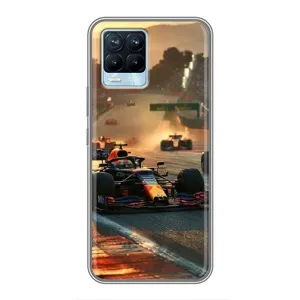 Чехол фильм Формула 1 для Realme 8 (Чемпионат ф1)