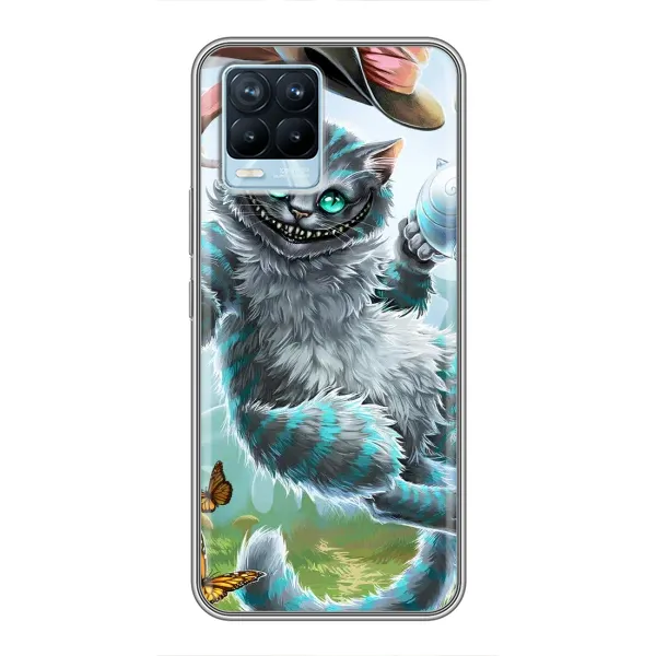 Чехол с рисунком «Чеширский КОТИК» для Realme 8 Чехол с рисунком «Чеширский КОТИК» для Realme 8