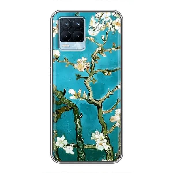 Чехол с рисунком «Цветение Сакуры» для Realme 8 Чехол с рисунком «Цветение Сакуры» для Realme 8