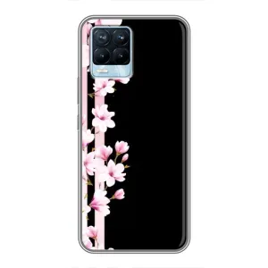 Чехлы с тематикой "ЦВЕТЫ" на Realme 8 (Цветочки)