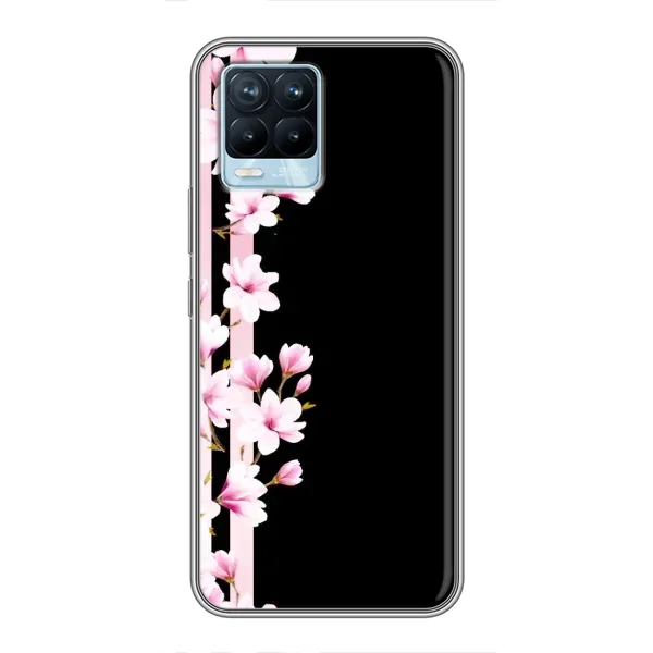 Чехол с рисунком «Цветочки» для Realme 8 Чехол с рисунком «Цветочки» для Realme 8