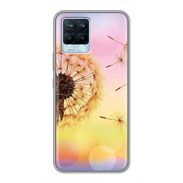 Чехол с рисунком «Цветок-одуванчик» для Realme 8 Чехол с рисунком «Цветок-одуванчик» для Realme 8