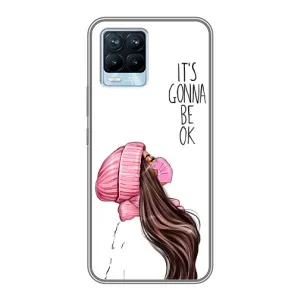 Чехол Стильные девушки на Realme 8 (Девушка в маске)