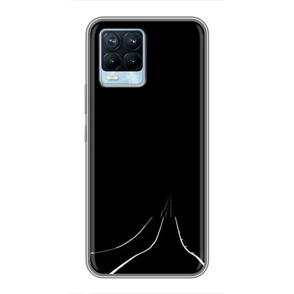 Чехол с рисунком «Дорога» для Realme 8