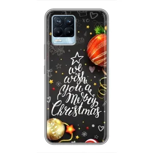Чехол Новогодняя Елка на Realme 8 (Елочка)