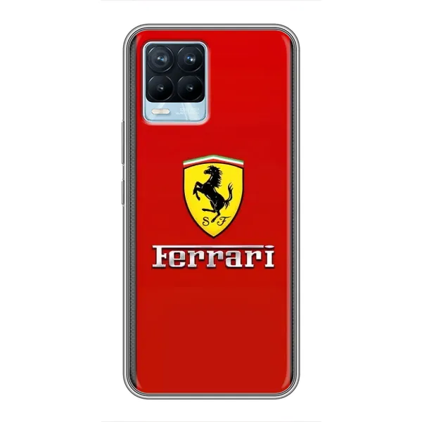 Чохол з малюнком «Ferrari Logo» для Realme 8 Чохол з малюнком «Ferrari Logo» для Realme 8