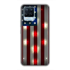 Чохол Прапор USA для Realme 8 (Прапор США 2)