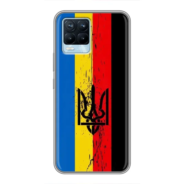 Чохол з малюнком «Прапор УПА» для Realme 8 Чохол з малюнком «Прапор УПА» для Realme 8