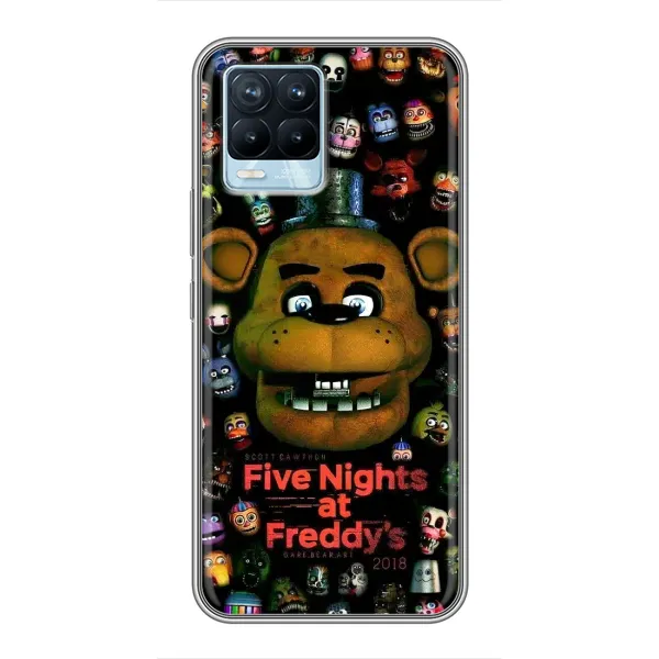 Чехол с рисунком «Freddy» для Realme 8 Чехол с рисунком «Freddy» для Realme 8
