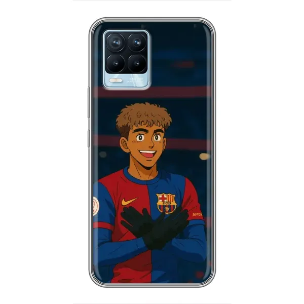 Чехол с рисунком «Футболист Ямаль» для Realme 8 Чехол с рисунком «Футболист Ямаль» для Realme 8