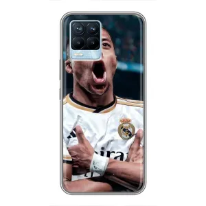Чохол (TPU) з Футболістом на Realme 8 (Гол Мбаппе)