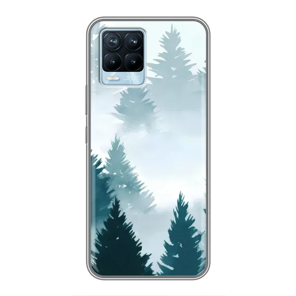Чехол с рисунком «Горный лес» для Realme 8 Чехол с рисунком «Горный лес» для Realme 8
