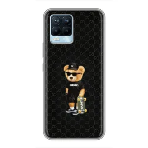 Чехлы Мишка Тедди для Реалмі 8 (GUCCI Teddy)