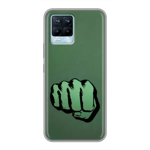 Чехол с рисунком «Халк» для Realme 8