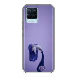 Чехол Головоломка для Realme 8 - (AlphaPrint) (Хандра)