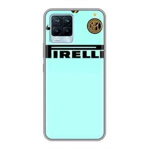 Силиконовые Чехлы принт Футбол на Realme 8 (Inter)