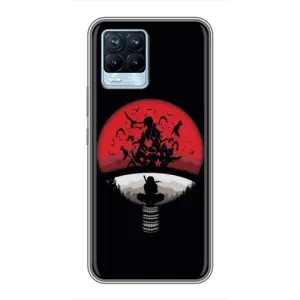 Чехлы с картинкой Итачи Учиха на Realme 8 (Итачи на черном)