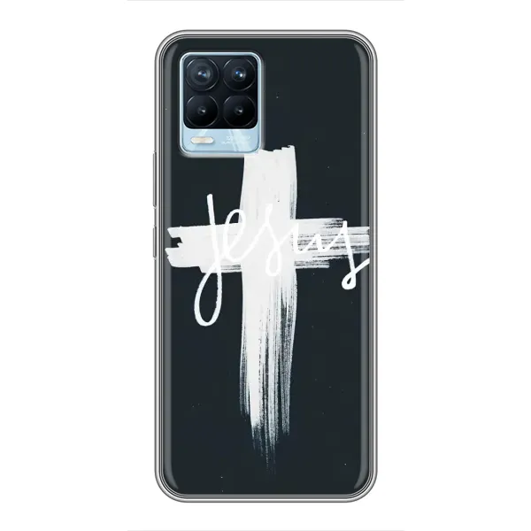 Чехол с рисунком «Jesus» для Realme 8 Чехол с рисунком «Jesus» для Realme 8