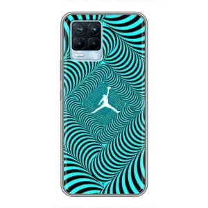 Силиконовый Чехол Nike Air Jordan на Реалмі 8 (Jordan)