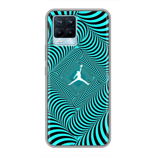 Чехол с рисунком «Jordan» для Realme 8 Чехол с рисунком «Jordan» для Realme 8