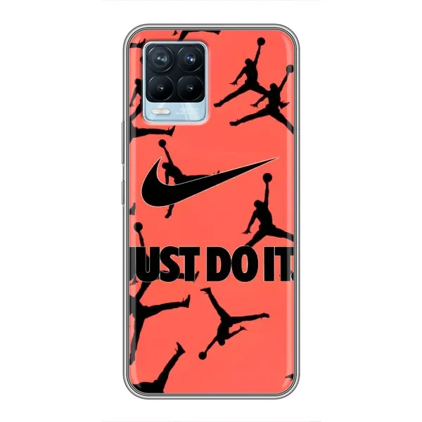 Чехол с рисунком «Just Do It» для Realme 8 Чехол с рисунком «Just Do It» для Realme 8