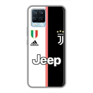 Чехлы с ТОП Футбольными клубами на Realme 8 (Juventus)