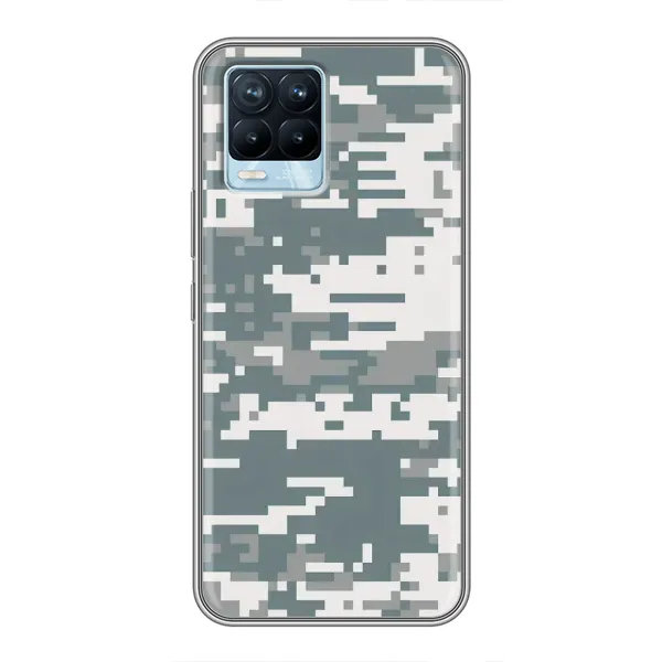 Чехол с рисунком «Камуфляжный Хаки» для Realme 8 Чехол с рисунком «Камуфляжный Хаки» для Realme 8