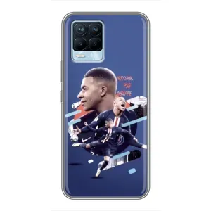 Чохол (TPU) з Футболістом на Realme 8 (Киліан)
