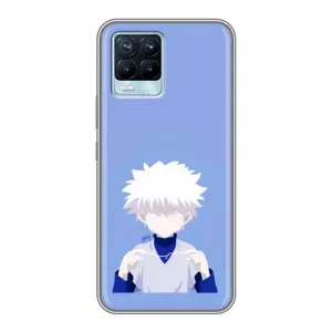 Чехол с персонажами АНИМЕ на Realme 8 (Киллуа Золдик)