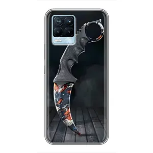 Чехол КИБЕРСПОРТ для Realme 8 (Кинжал КС ГО)