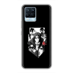 Чехлы с картинкой Итачи Учиха на Realme 8 (Коллаж Итачи)