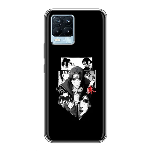 Чехол с рисунком «Коллаж Итачи» для Realme 8