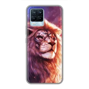 Чохол з картинкою на Realme 8 (Кольоровий ЛЕВ)