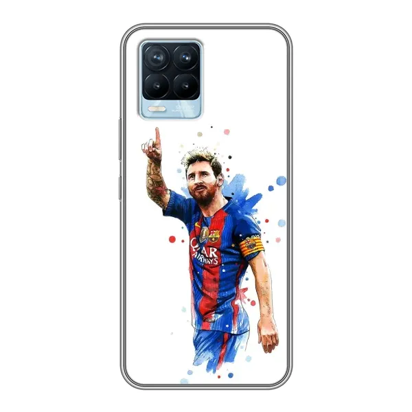 Чехол с рисунком «Leo Messi» для Realme 8 Чехол с рисунком «Leo Messi» для Realme 8