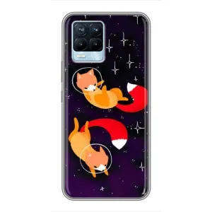 Чохол з Лисичкою для Realme 8 (Лисиці)