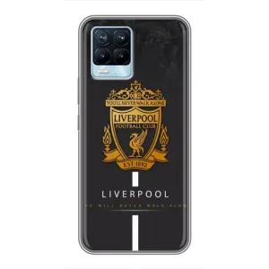 Силиконовые Чехлы принт Футбол на Realme 8 (Liverpool)
