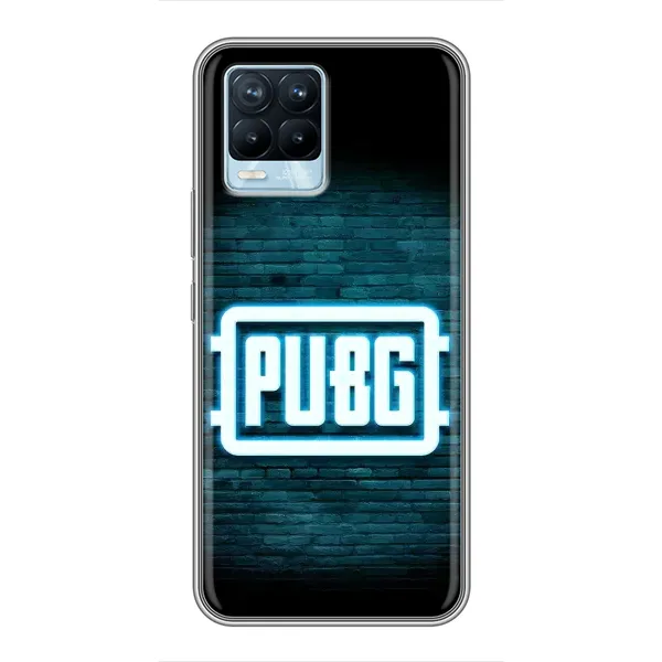 Чехол с рисунком «Лого PUBG» для Realme 8 Чехол с рисунком «Лого PUBG» для Realme 8