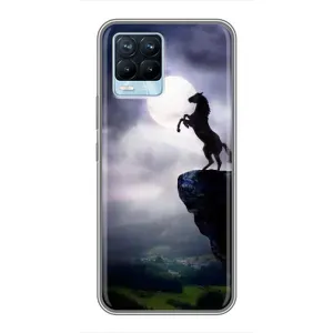 Чохли з зображенням різних тварин на Realme 8 (Кінь)