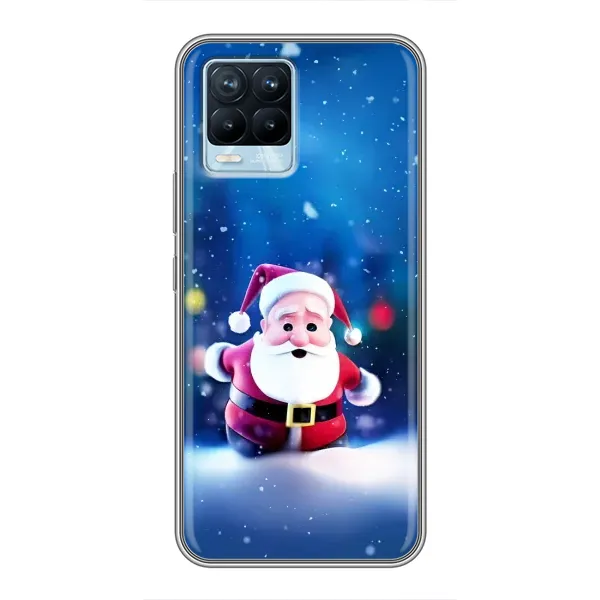 Чехол с рисунком «Маленький Дед Мороз» для Realme 8 Чехол с рисунком «Маленький Дед Мороз» для Realme 8