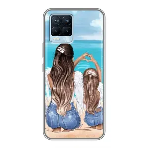 Чохли для МАМИ на Realme 8 (Мама і дочка)
