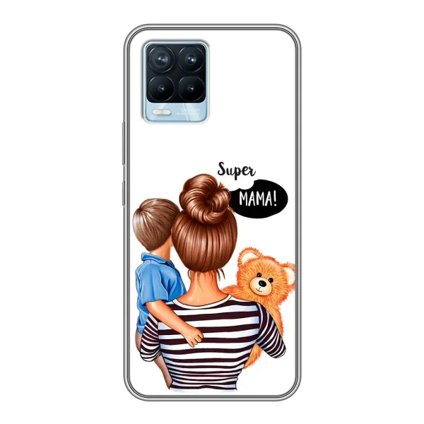 Чехол с рисунком «Мама и сын» для Realme 8 Чехол с рисунком «Мама и сын» для Realme 8