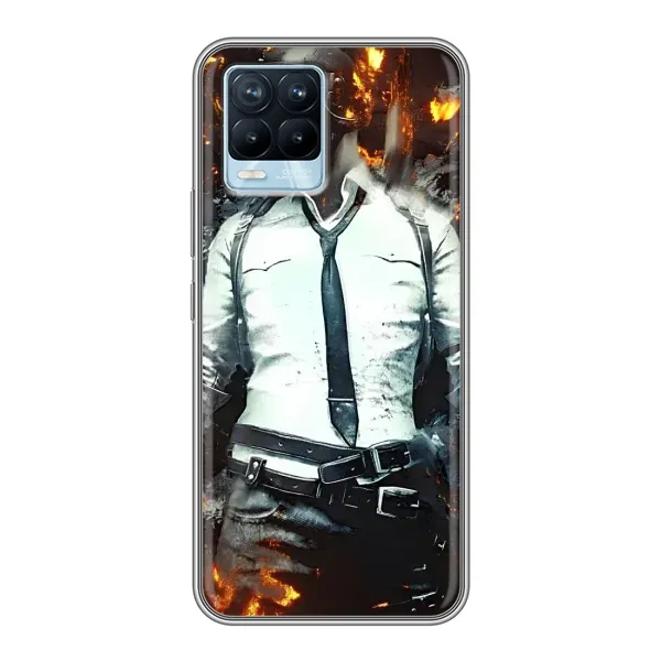 Чехол с рисунком «Man Пубг» для Realme 8 Чехол с рисунком «Man Пубг» для Realme 8