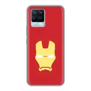 Чехол Супергерой Железный человек на Realme 8 (Man)