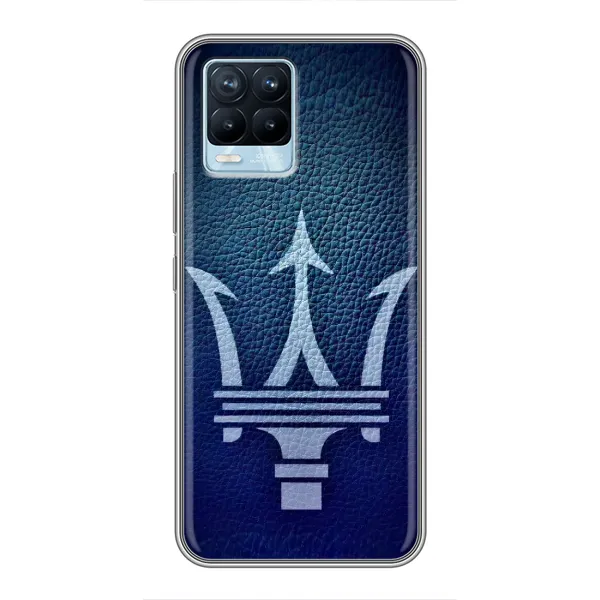 Чехол с рисунком «Лого Maserati» для Realme 8 Чехол с рисунком «Лого Maserati» для Realme 8