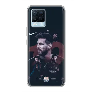 Чехлы Лео Месси Аргентина для Realme 8 (Месси 10)
