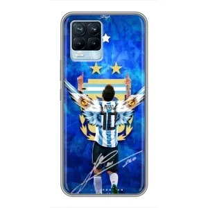 Чехлы Лео Месси Аргентина для Realme 8 (Месси Аргентина)
